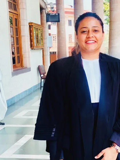 In the corridors of the Supreme Court, our place of worship. Here, we argue, we fight, and we keep our faith in the process of justice.