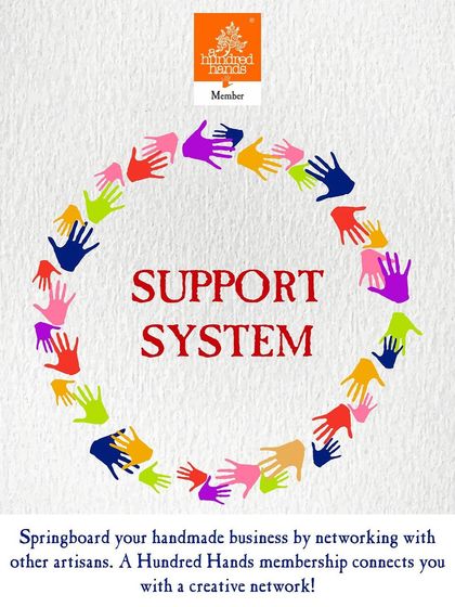 Our membership provides a support system, connecting you with a creative network of other artisans.