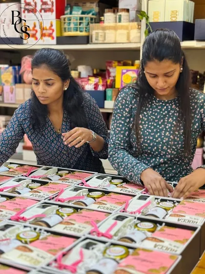 My team and I specialize in bridging the gap between you and your cherished ones with personalized and stunning gift selections. This image captures the collaborative effort that goes into curating each unforgettable experience.