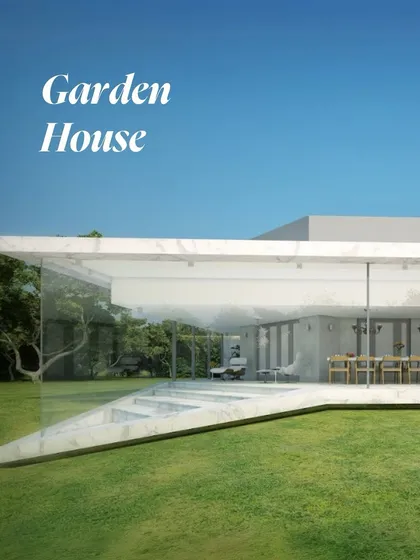A sneak peek into the "Garden House," a therapeutic extension designed to bridge home and nature. It is a space of quiet revival, a breath of fresh design.
