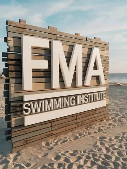 From city centers to vacation hotspots, FMA is there. This custom signage on Morjim Beach in Goa marks our presence and commitment to providing top-level aquatic services wherever our clients need us.