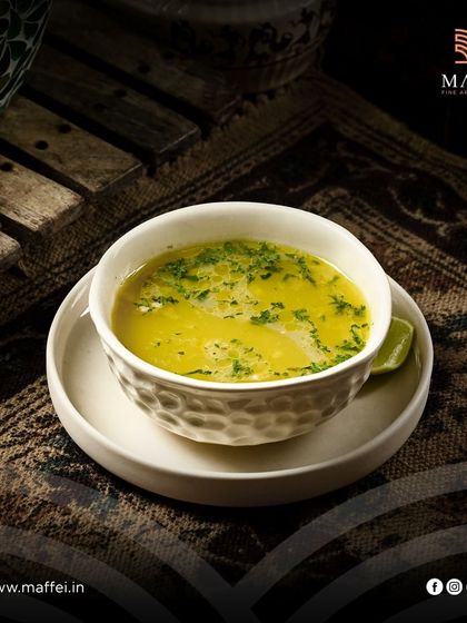 Our Avgolemono soup is a Greek classic. This silky chicken and rice soup is thickened with egg and brightened with lemon for a creamy, tangy, and comforting flavor.