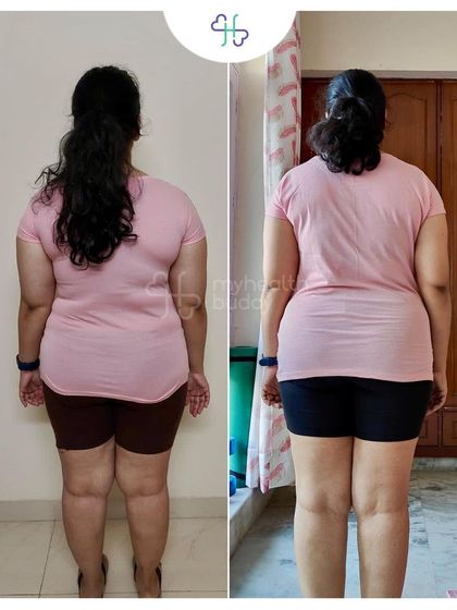 This client restarted her fitness journey and saw progress despite a busy schedule and health setbacks. Her story is a reminder that you never start from scratch; your muscle memory is always there to build upon.