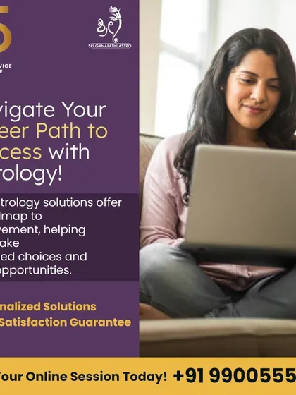 With over two decades of service, I offer a roadmap to professional achievement through astrology. My personalized solutions for your career are designed to help you make informed choices, seize opportunities, and navigate your way to success.