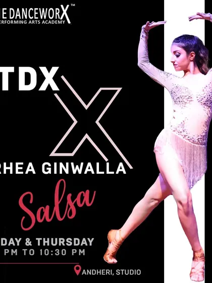 Spice up your evenings with our Salsa classes in collaboration with instructor Rhea. Learn the rhythm and passion of this popular social dance at our Mumbai studio.