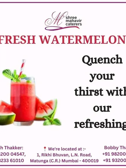 Nothing beats the heat like our fresh watermelon juice. Made from the juiciest watermelons, this drink is simple, hydrating, and bursting with natural sweetness.