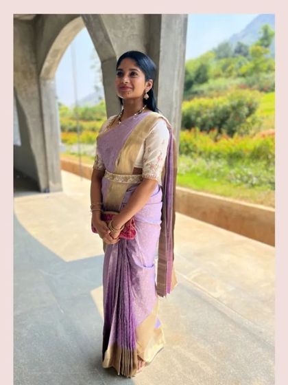 Blouse House by Mahitha Prasad - Custom Blouse Design & Embroidery Real Brides, Real Stories photo 36