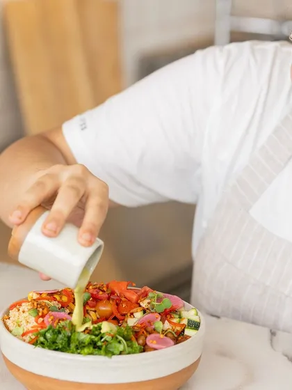 We love collaborating with talented chefs for pop-up events. It's a wonderful way to bring new, exciting plant-based flavours to our community and share our passion for food.