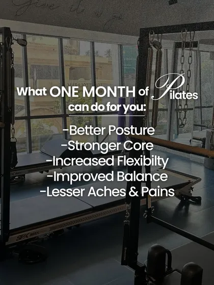 Curious about what's possible? In just one month of consistent practice, you can experience transformative benefits like better posture, a stronger core, increased flexibility, and fewer aches. This is what happens when you commit to the flow.