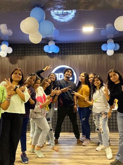 Celebrating the opening of our new Laxmi Nagar studio. We are grateful for our wonderful community of students who came to support us.