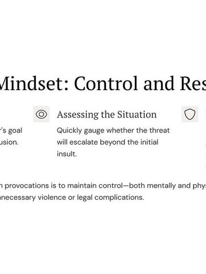 The Survival Mindset: Strategy & Awareness photo 39