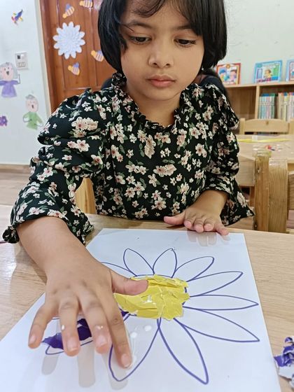 Purple Asters - Preschool & Daycare Creative Minds at Work photo 62
