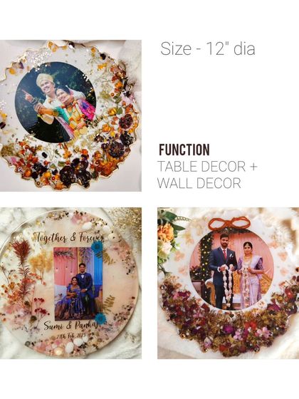 Vinys Galleria - Custom Resin Home Decor Round & Agate Style Photo Frames photo 35