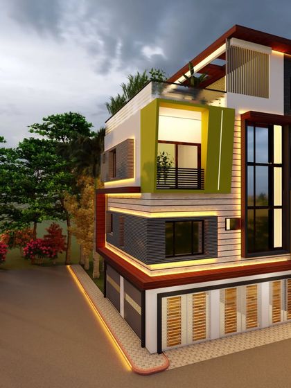 RJ Interiors & Architecture - Design & Build Services Modern Home Exteriors photo 77