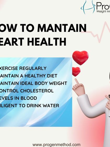 Our medical experts show you how to maintain heart health. Key steps include regular exercise, a healthy diet, maintaining ideal body weight, and controlling cholesterol.