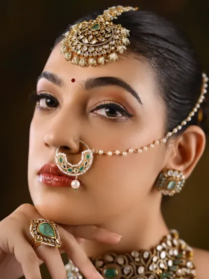 Surabhi's Makeup Studio & Academy - Professional Makeup & Hairstyling Courses Student Portfolios: Modern & Reception Glam photo 5