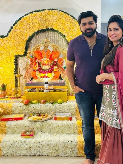 Ganpati Mandap Designs photo 18