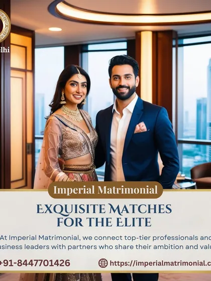 I connect top-tier professionals and business leaders with partners who share their ambition and values. This image represents the caliber of exquisite matches I facilitate for my elite clientele.
