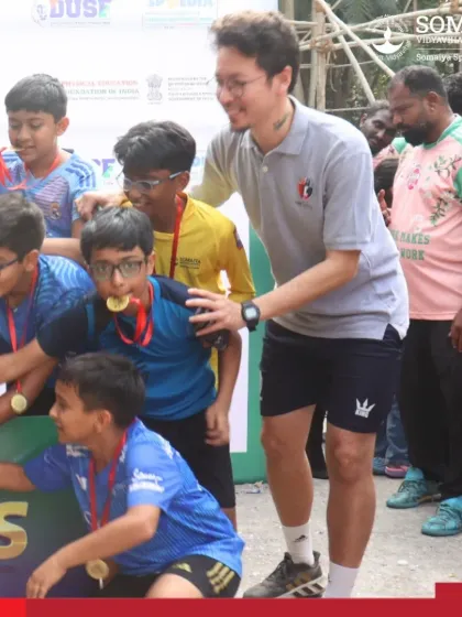 The U-13 team celebrates their Silver Shield win, another great achievement for our youth development squads.