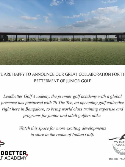 Our collaboration with Leadbetter Golf Academy is aimed at the betterment of junior golf, providing access to premier training at our modern facility.