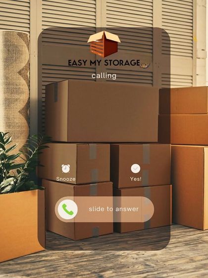 When you need more space, we're just a call away. This image represents our readiness to help you organize and store your belongings, protecting them until you need them again.