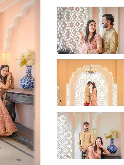 A collection of portraits from the palace set, showcasing different poses and compositions that highlight the royal theme.