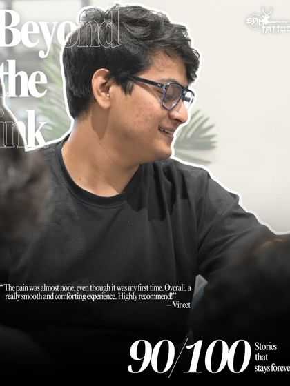 "The pain was almost none, even though it was my first time. Overall, a really smooth and comforting experience. Highly recommend!" Vineet, a happy first-timer.