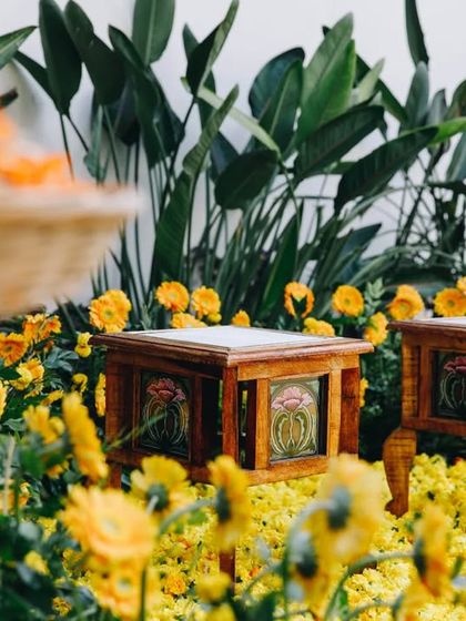 Vibrant Celebrations: Haldi & Mehendi photo 16