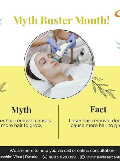It is a myth that laser hair removal causes more hair to grow. The fact is, the laser works to destroy hair follicles, which reduces hair growth over time, it does not stimulate new growth.
