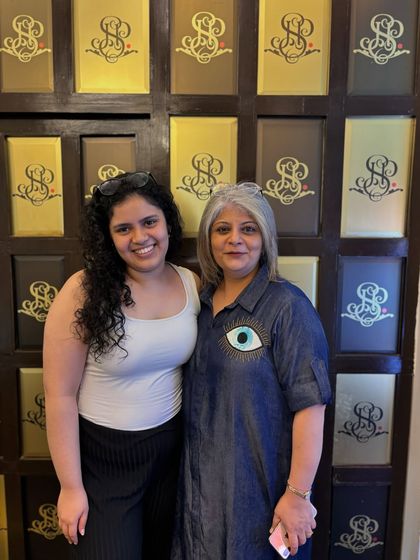 A lovely mother-daughter duo after their salon session. We cater to clients of all ages and love being a part of their family's beauty routines.
