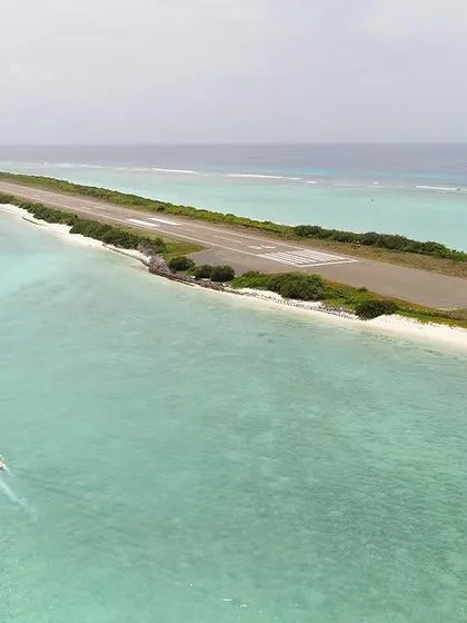 This is the kind of view that makes it all worth it. An aerial shot of the Agatti Island airstrip in Lakshadweep, a narrow strip surrounded by breathtaking turquoise waters. Capturing this unique perspective required precise drone piloting to showcase the contrast between the man-made runway and the pristine natural beauty of the archipelago.