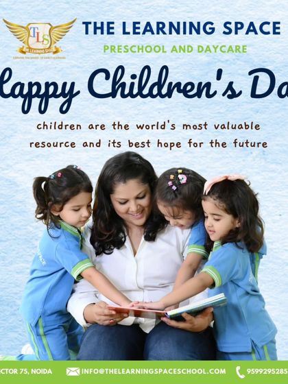 Happy Children's Day! We celebrate the laughter, curiosity, and spirit our little learners bring into our world every single day.