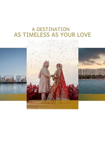 As wedding planners, we believe your day deserves a destination as special as your love. This collage showcases the stunning possibilities at Sofitel Bahrain, a venue where dreams begin.