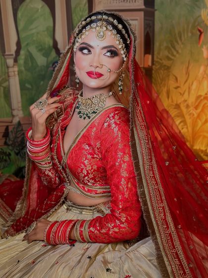 A side profile shot highlighting the contour and highlight. These techniques are essential for creating a sculpted, three-dimensional look.