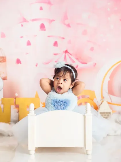 A big yawn after a busy celebration. We believe in capturing the real moments, even the sleepy ones, because they tell the full story of the day.