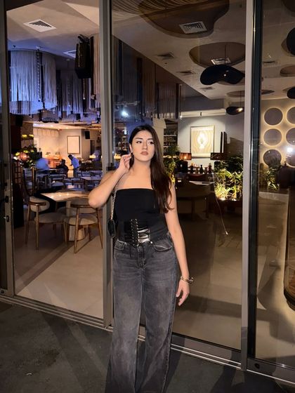 A final pose in my power outfit.