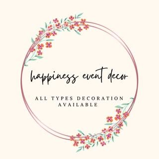 Happiness Event Decor