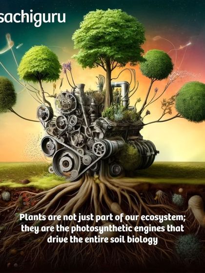 Plants are the photosynthetic engines that drive soil biology. This natural process sequesters carbon in the soil, feeding us while keeping our planet healthy. We are proud to be part of this cycle.