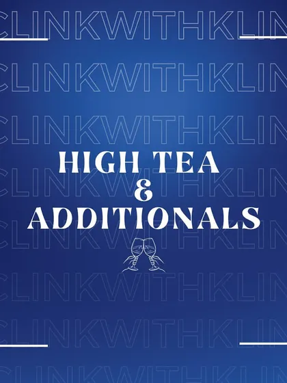 An introduction to our high-tea and additional services. We bring a spark of flavor and elegance to transform your special moments into unforgettable experiences.