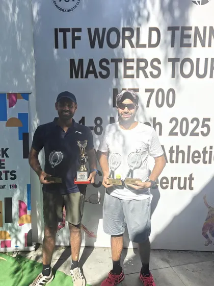 A double victory at the ITF MT700 tournament, securing both the singles and doubles titles. This demonstrates our versatility and dominance in both formats of the game.