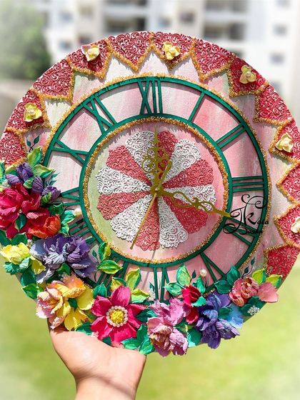 Jashn-e-Kala by Sakshi - Custom Russian Sculpture Decor Custom Wall Clocks photo 68
