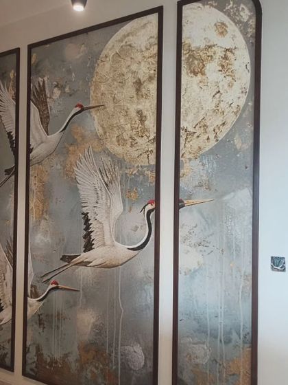 Ansari - Decorative Wall Paneling Wainscoting & Framed Wallpaper photo 10