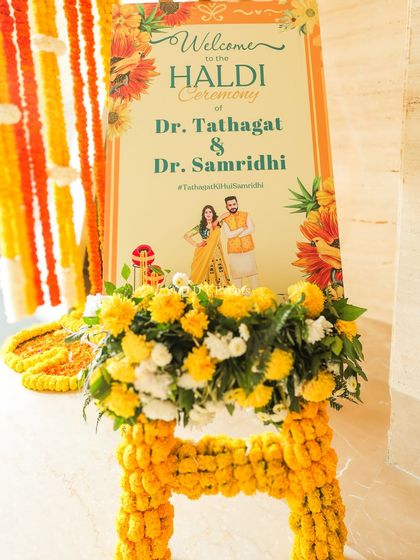 Vibrant Haldi & Mehndi Functions photo 58