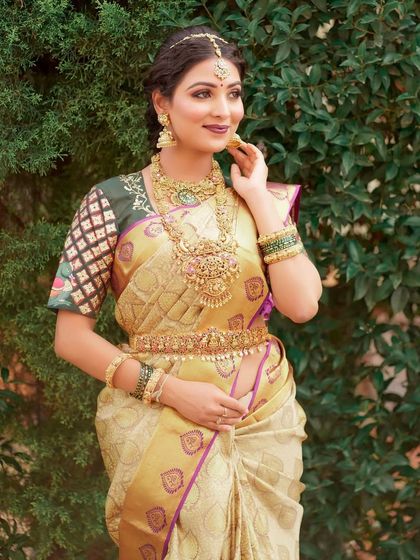 Himabindu - Bridal Makeup Classic South Indian Muhurtham Looks photo 79