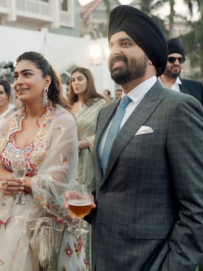 A sweet moment with my husband at a wedding. It's always fun to attend events and see all the amazing fashion, both as a stylist and a guest.