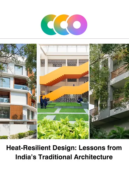 In an interview with The CCO Design, partner Sanjay Bhardwaj discussed how integrating traditional wisdom with modern technology can create heat-resilient buildings and empower local communities to shape a more sustainable future.