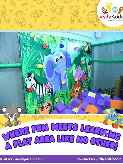 This is where fun meets learning. Our play area, with its mini climbing wall and foam pit, is like no other, offering a safe, engaging, and adventurous experience.