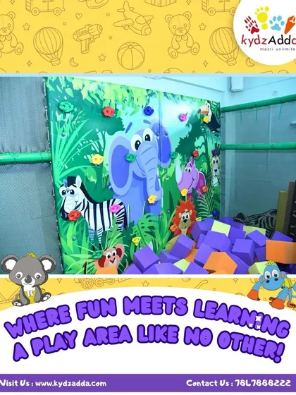 This is where fun meets learning. Our play area, with its mini climbing wall and foam pit, is like no other, offering a safe, engaging, and adventurous experience.