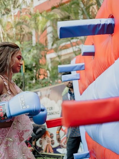 Fun-filled Haldi & Pre-Wedding Carnivals photo 23