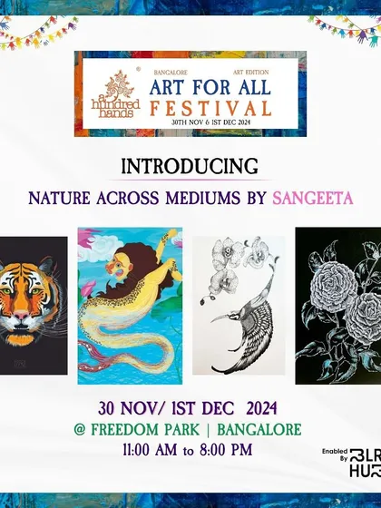 Introducing the art of Sangeeta, who explores nature across various mediums, from a powerful tiger scratchboard to a mythical mermaid painting.